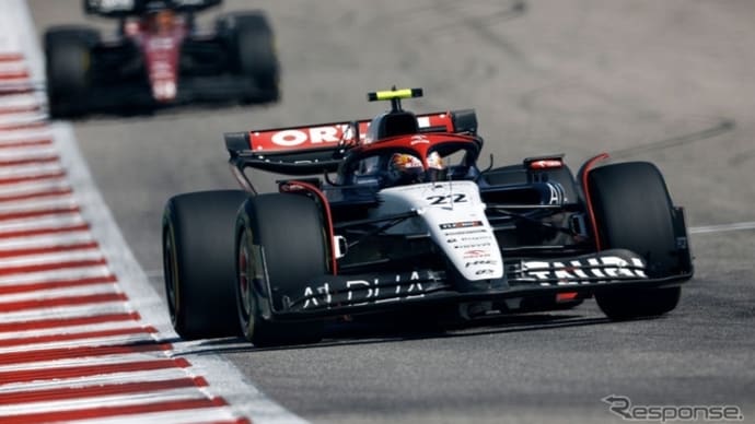 Ｆ１アメリカＧＰで、角田裕毅選手がファステストラップを記録する快挙！おめでとう😊
