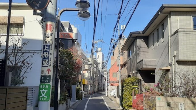 西ケ原に「質上州屋」の在る風景