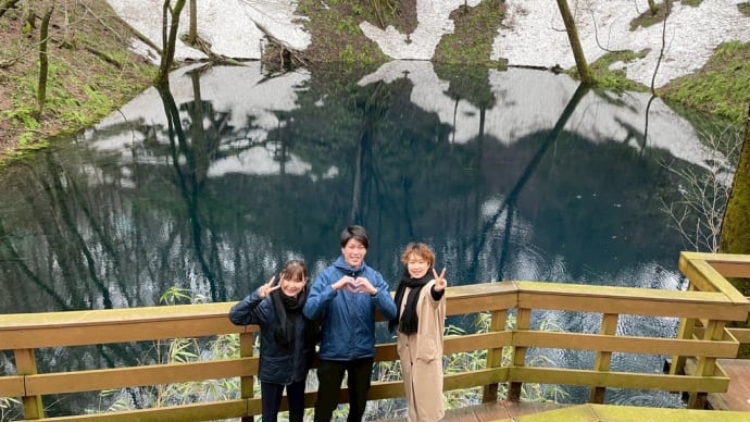 山開きしました!春津軽!春青池!