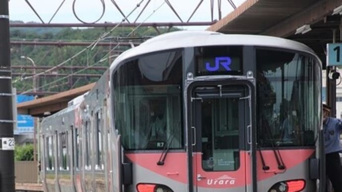 JR西日本新型車両「Urara」～宇野駅編
