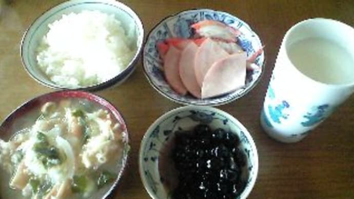 今日は牛乳とわかめの話をしよう・・・??