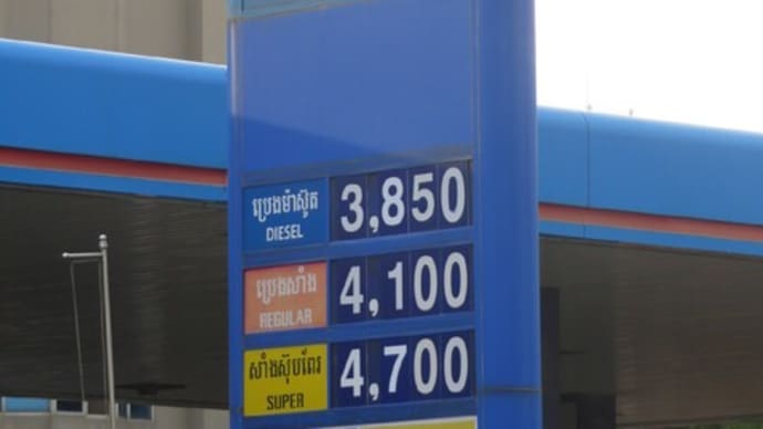 カンボジア　2023年5月の物価上昇率