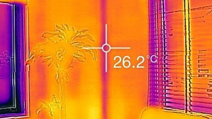 温熱環境はサーモグラフィの時代…北斗市・本社