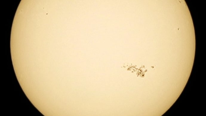 今日の太陽(2024/05/09) ※巨大黒点群出現中