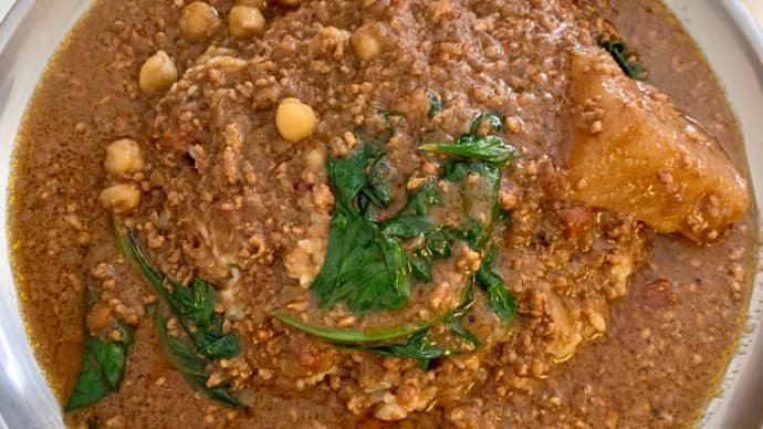 豊島 大塚🍛トミヤマカレー 「男の1択👨🍳ひよこ豆と豚キーマ&大根と鶏キーマ。」
