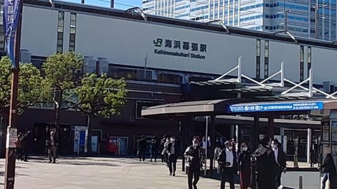 一週遅れの?幕張で海鮮丼と展示会とで帰ったら鶏