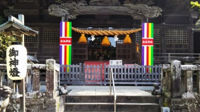 白濱神社と三嶋大社に行ってきました。