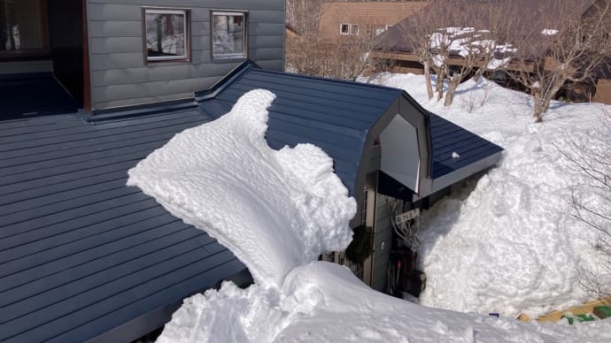 屋根雪下ろし