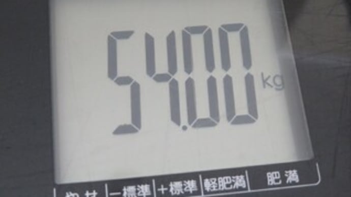 長男出産後の体重