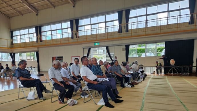 9月16日紫尾敬老会がありました~!!