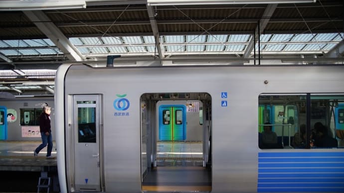 「西武秩父線開通50周年記念 車両基地まつり in 横瀬」その1 特急3並び