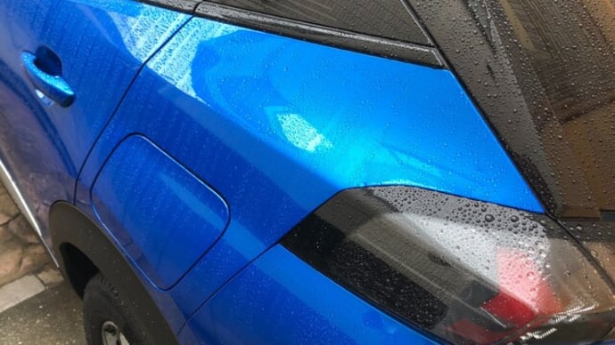 撥水効果@SUV2008GT Line (⌒o⌒)