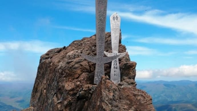 春陽と雪☃️早池峰山⛰️100分の20