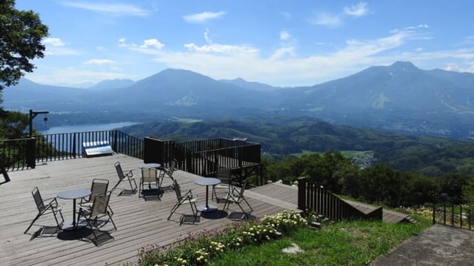 野尻湖テラスからの絶景!