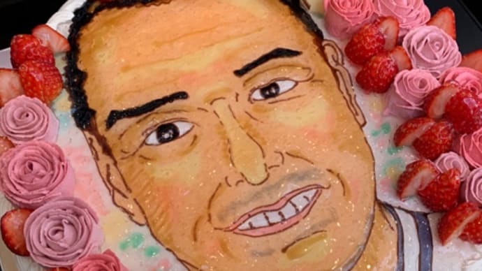 世界にひとつだけの似顔絵ケーキ
