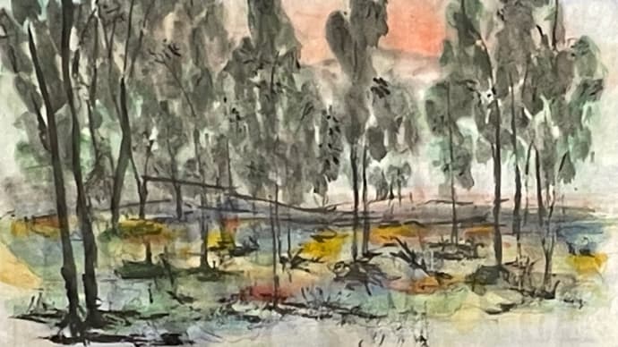 雑木林を描く 第319弾