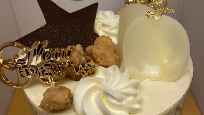 グラマシーニューヨークのクリスマスケーキ💕💕