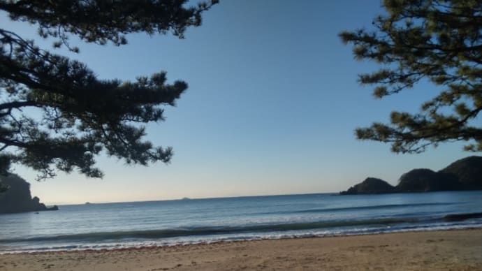 3月3日おはようございます。今日の海です。