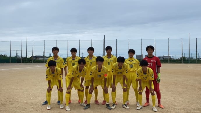 東百舌鳥高校サッカー部 9/26 秋季総体2回戦 vs上宮太子 0-3敗北