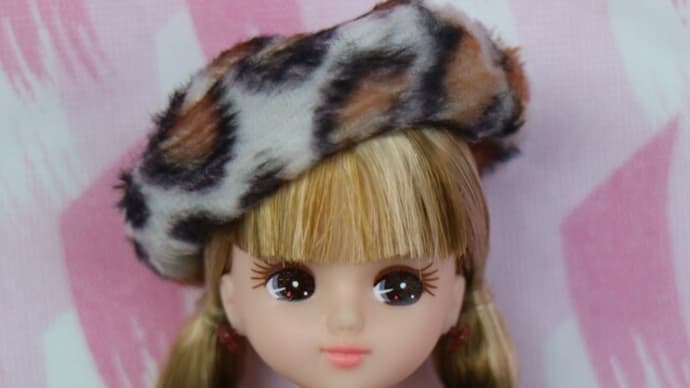 お人形教室スペシャルリカちゃん&おたのしみドールシオンx重ね着スカート風ワンピース