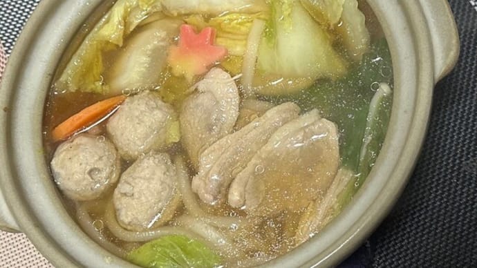 1697 合鴨のうどんすき