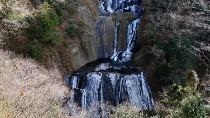 冬の袋田の滝(茨城県大子町 2025.1.2撮影)
