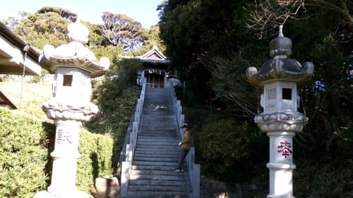 八幡神社から小糸川散歩