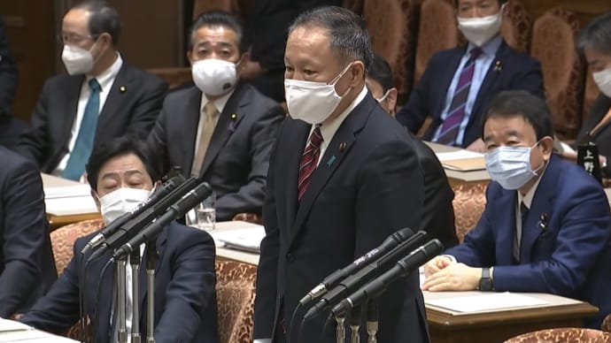 来週は、おそらく2回、国会で質問に立ちます。(2021-03-20 04:34:30)