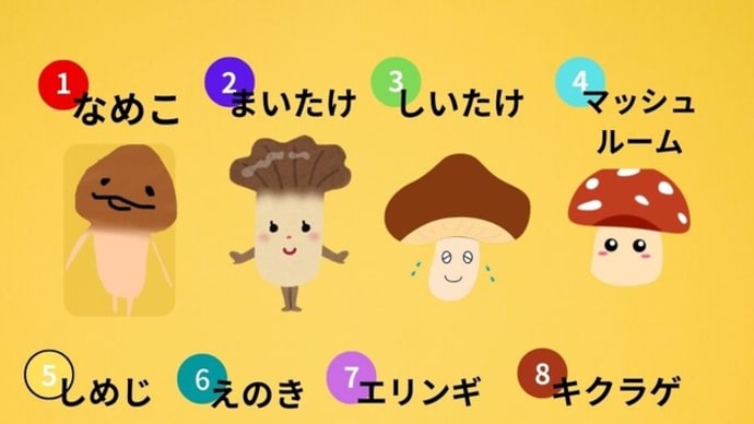 本日のキノコ診断しませんか?