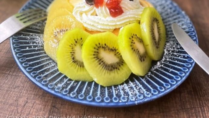 ふわふわパンケーキで♡気分上がるパンケーキプレート