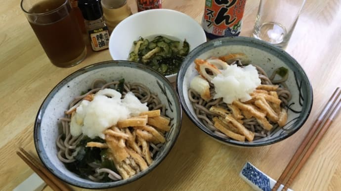オロシ蕎麦麻辣味変(^.^)19円麺