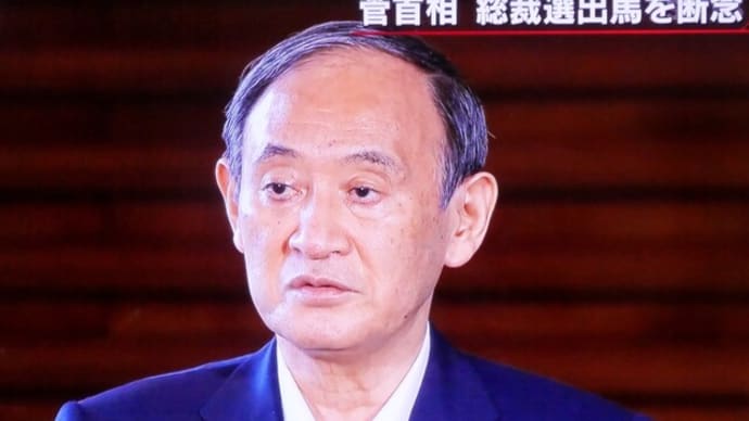 菅自民党総裁が来たるべき次期総裁選挙に出馬しないそうです