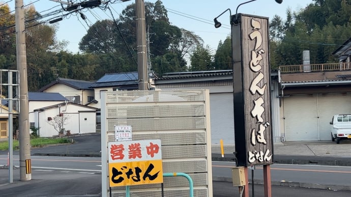 「どなん」で朝うどん