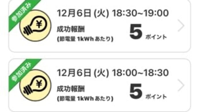 節電要請に参加してみた