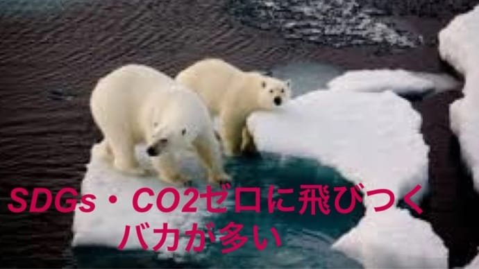 『SDGs・CO2ゼロ』温暖化問題の嘘