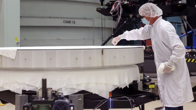 ナンシーグレースローマ宇宙望遠鏡の主鏡が完成