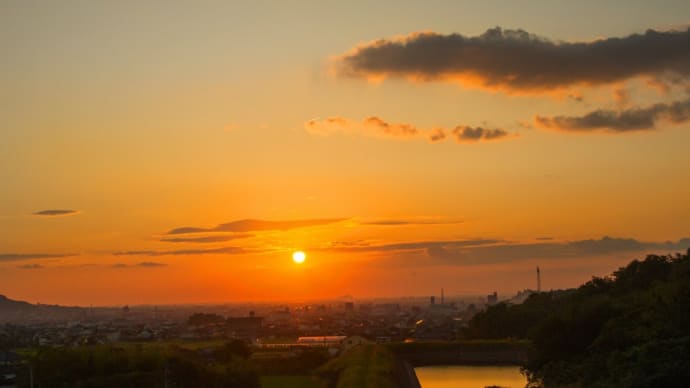 だるま夕日を願って!