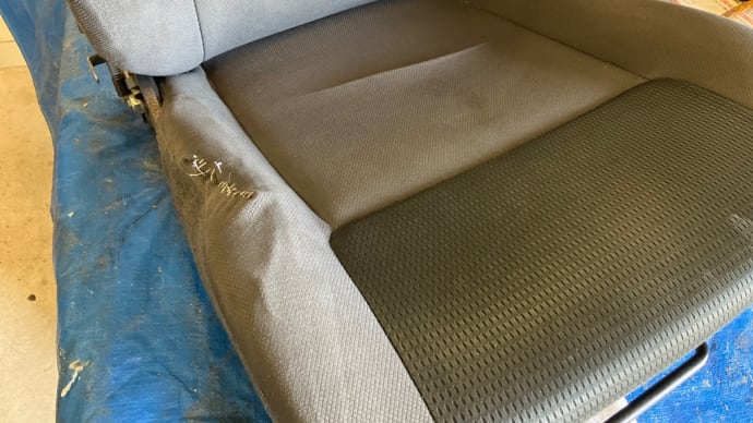ウレタン補修と部分張り替え