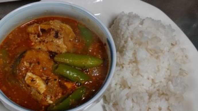今夜のめし サバ缶カレー