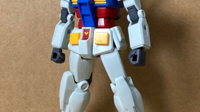 ガンプラ EG 1/144 RX-78-2 ガンダム(ライトパッケージVer.) 完成です!
