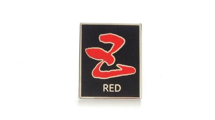 酒井酒造「五（five）RED 純米」日本酒ピンバッジ倶楽部