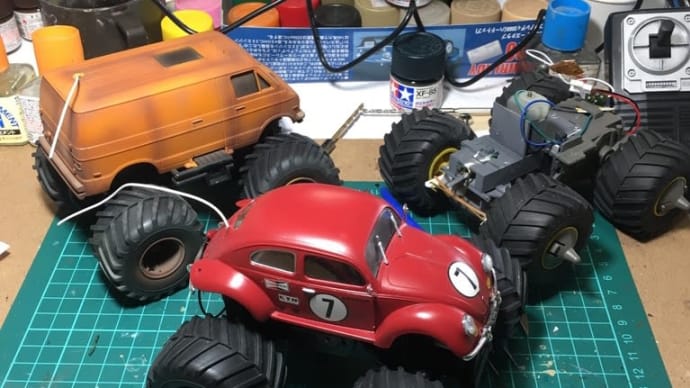 ①タミヤワイルドミニ四駆のラジコン化の追記