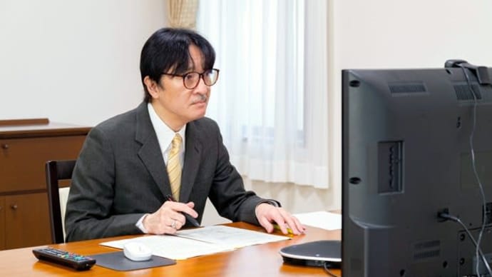 秋篠宮皇嗣殿下、済生会病院とオンラインでやり取り