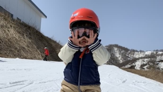 チビ助3号スキーデビュー