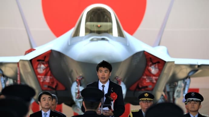 小松基地にもF-35