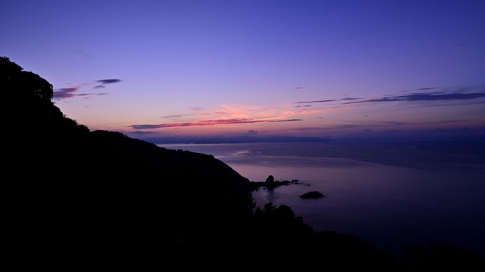 佐田岬の夜明け