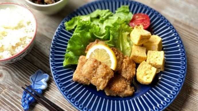 主婦めし*おうちランチ~白身魚のバター醤油焼き