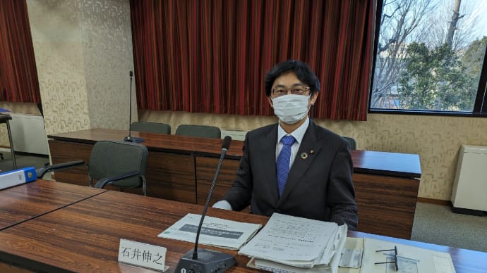 3月15日 本日は私の所属する福祉保険委員会が行われ、夜には消防団第一分団役員会に出席しました