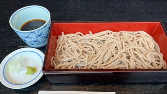 【銀座】久しぶりの銀座シックスで蕎麦を食す@銀座 真田 SIX