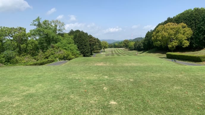 4月最終日は木津川カントリー倶楽部に行ってきました